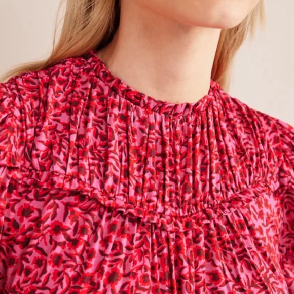 Boden Yoke Detail Midi Dress size 4R New with tags - Picture 5 of 6